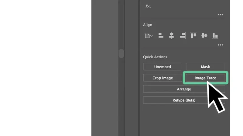 Green box around gray menu button