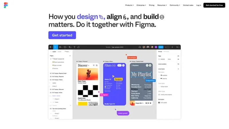 Screenshot from figma.com showing the figma interface