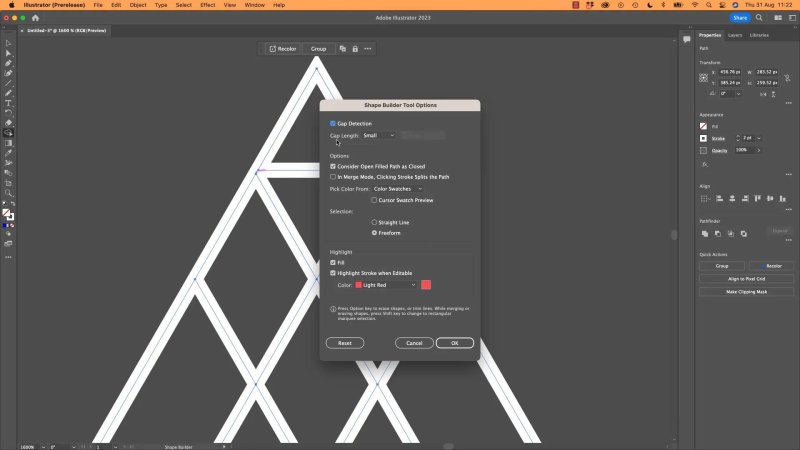 Adobe Illustrator artboard displaying the 