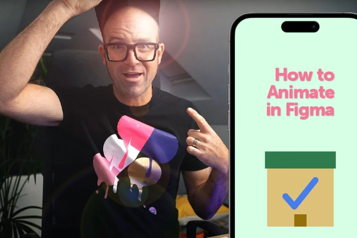 image of dan scott introducing how to animate in figma