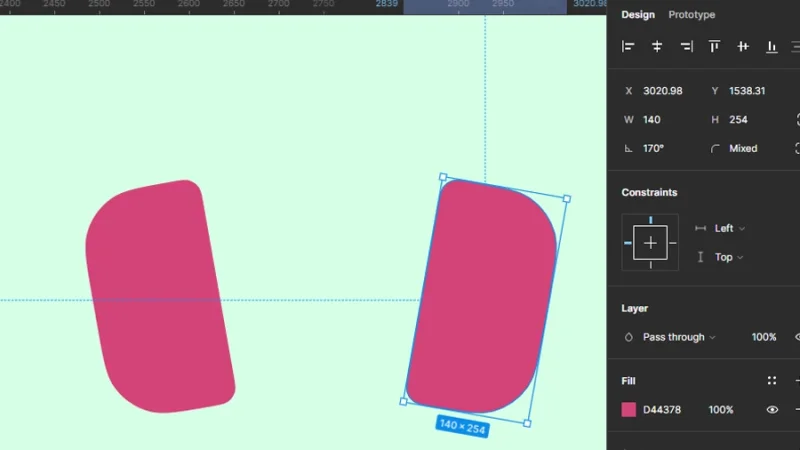 vector design of duplicated headphone earpad in figma