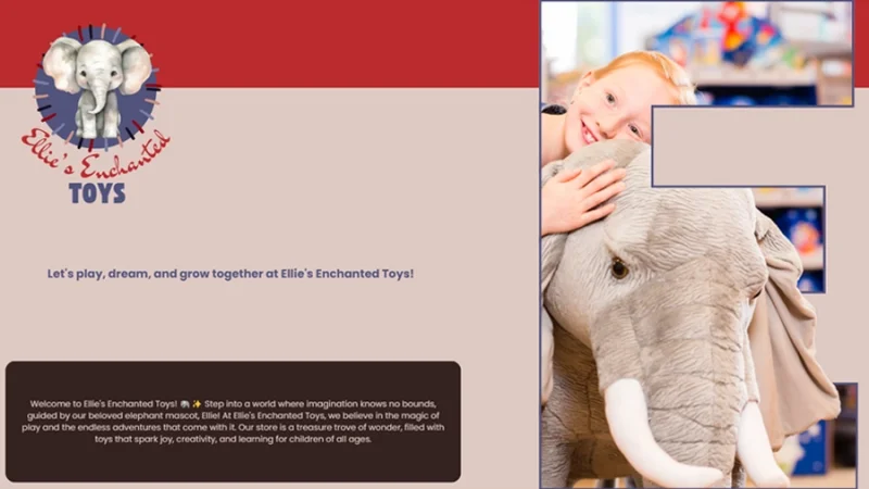 presentation page updated with brand kit assets in canva