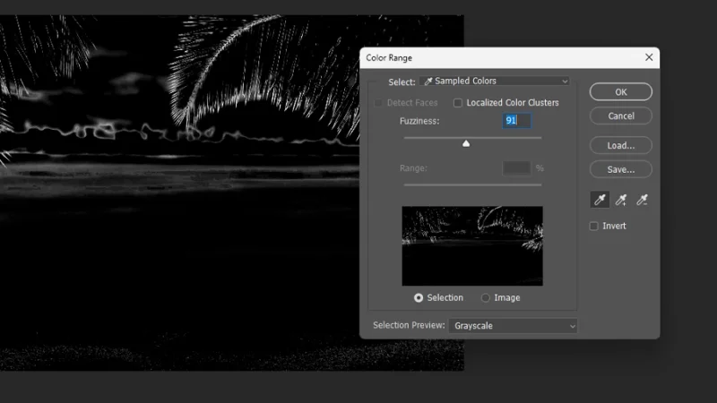 color range panel in adobe photoshop