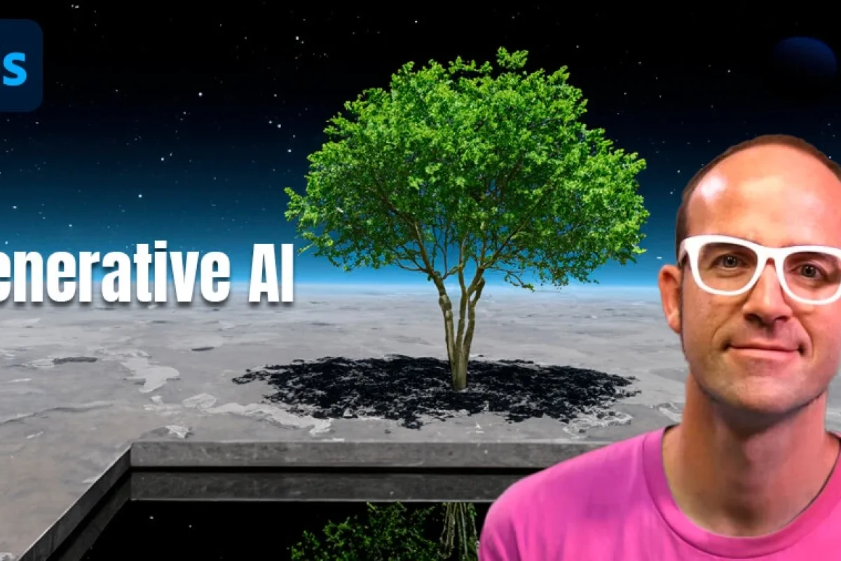 Image of Dan Scott introducing Generative AI in Photoshop