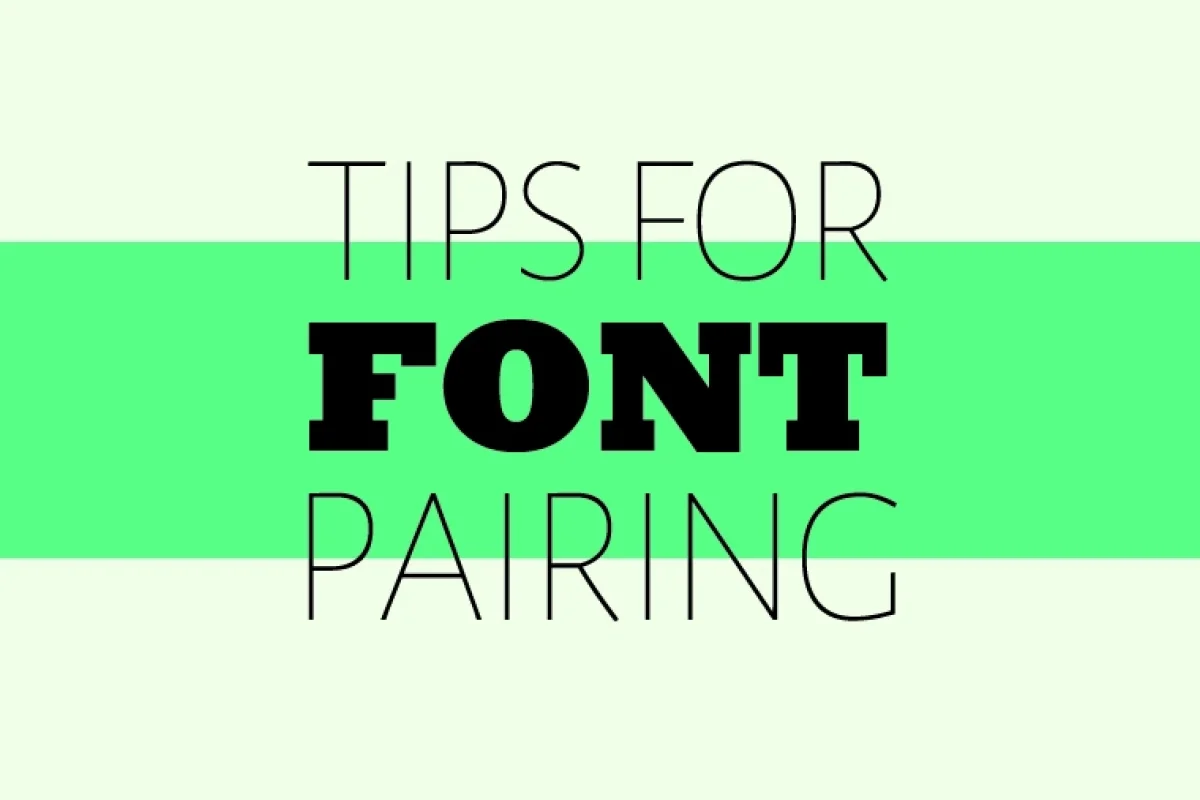 tips for font pairing
