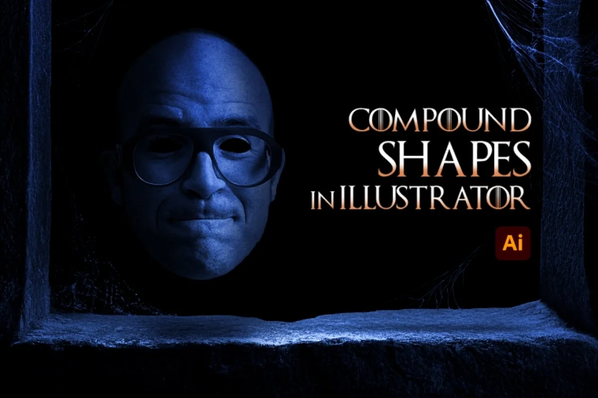 image of dan scott introducing compound shapes in Illustrator