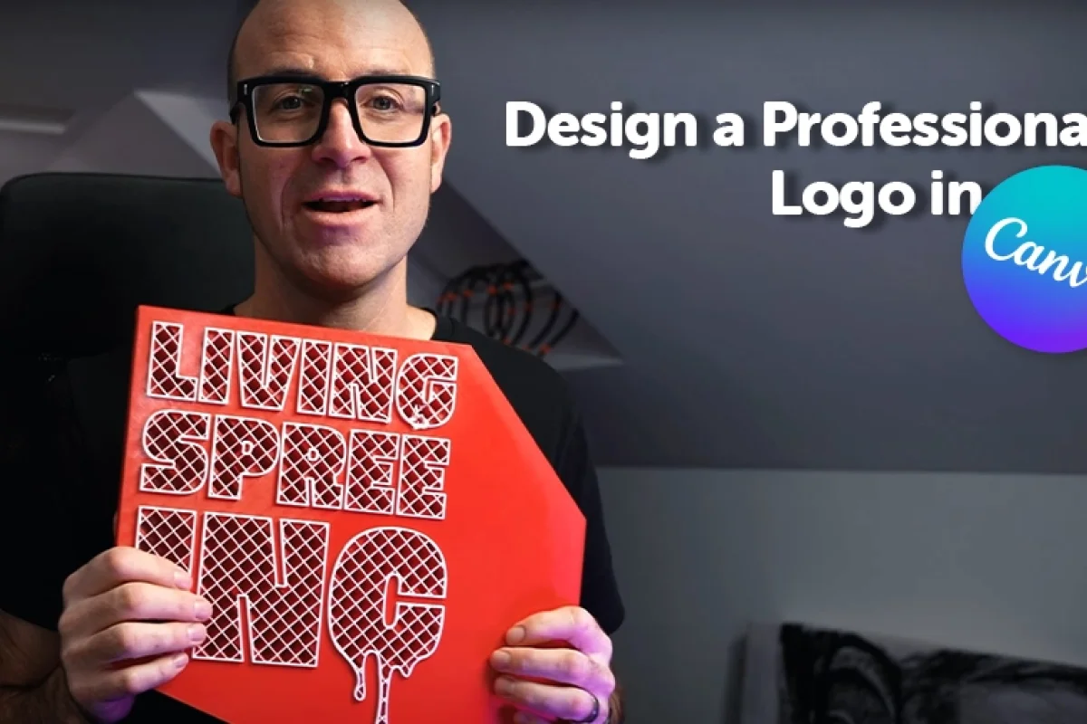 image of dan scott introducing design a professional logo in canva