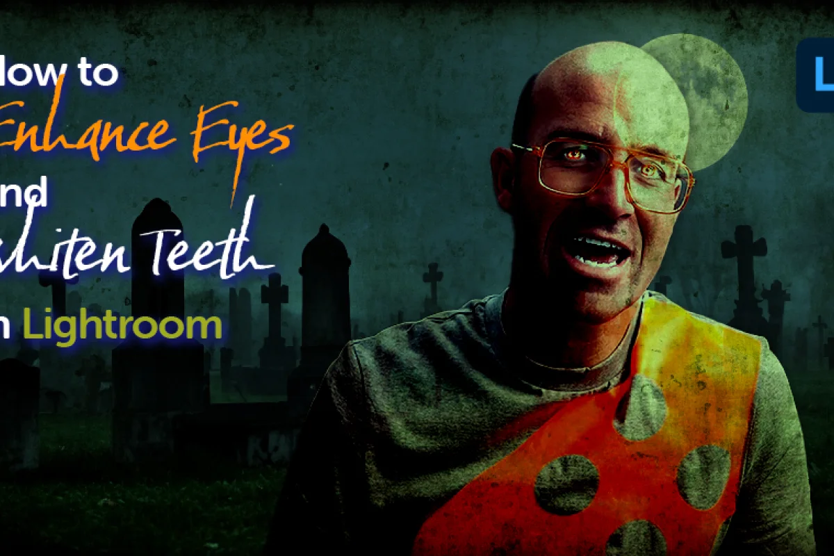 image of werewolf daniel scott introduction how to enhance eyes and whiten teeth in lightroom