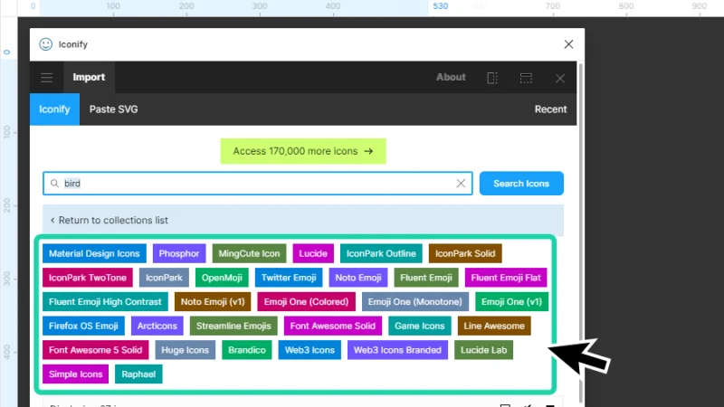 iconify user interface search resources highlighted in figma