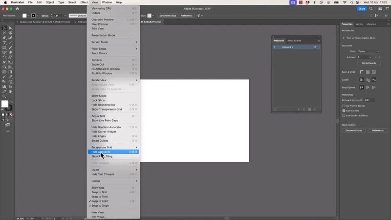 Adobe Illustrator interface showing the 