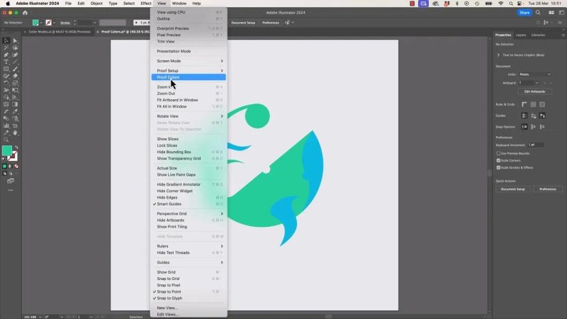 Adobe Illustrator workspace showing the 