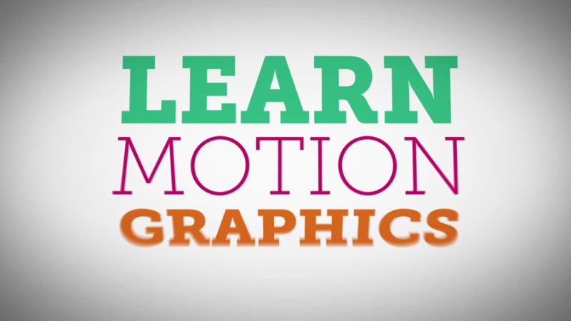 learn motion graphics animated text designed in after effects
