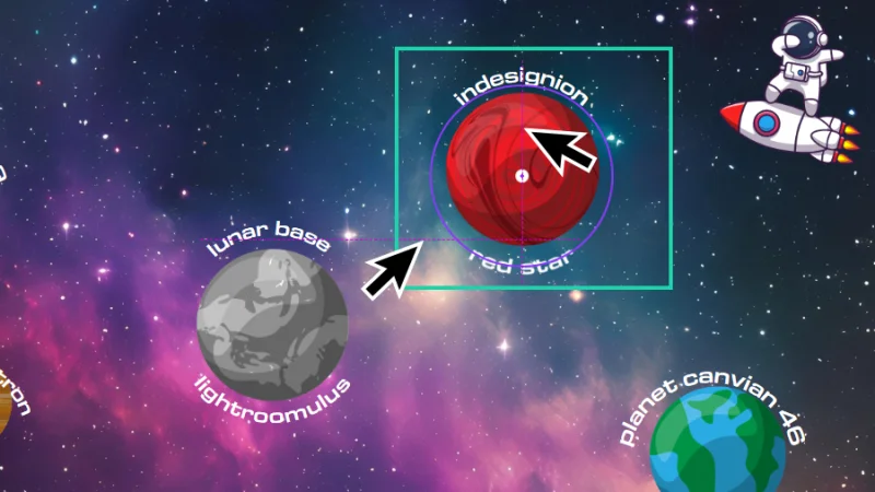 using position and alignment guides to manually align elements in canva