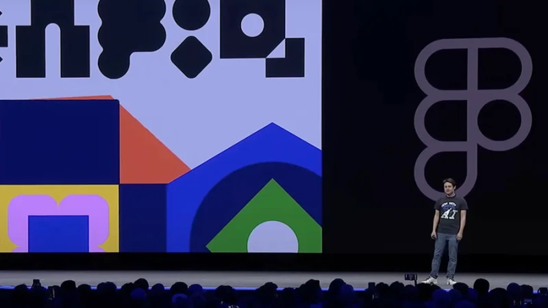 image of dylan field live on stage in figma config 2024