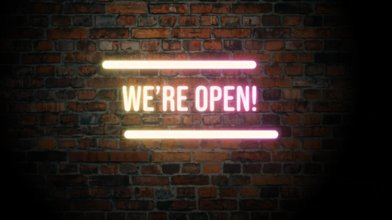 neon sign glow effect sample in adobe illustrator