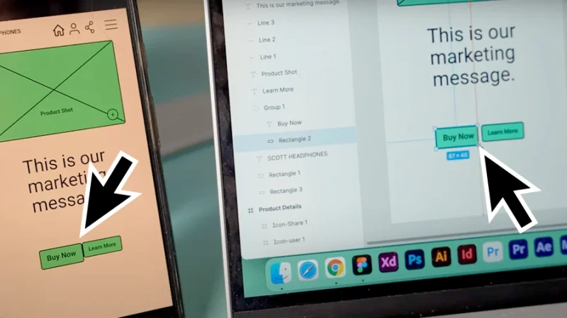 figma mirror and desktop prototype in perfect synchrony