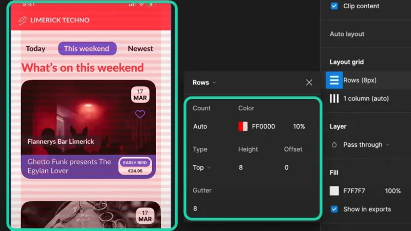 layout grid settings preview in figma
