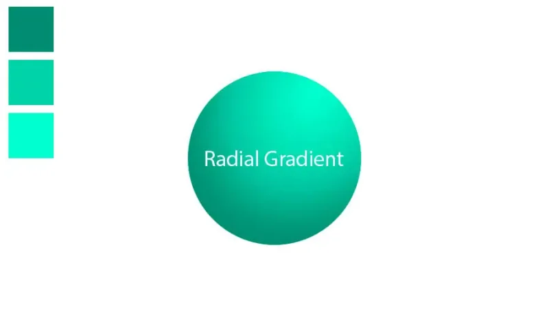 radial gradient example in figma