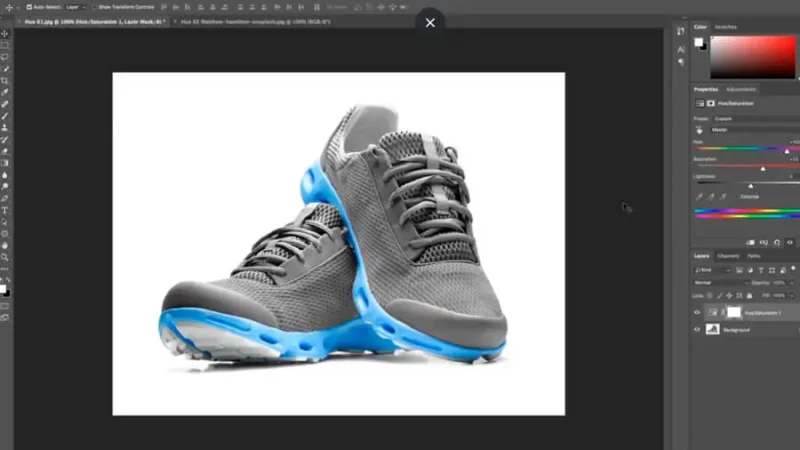 Running shoes are now displayed in a new color highlight.