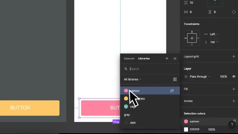 Black arrow points at a little pink circle.