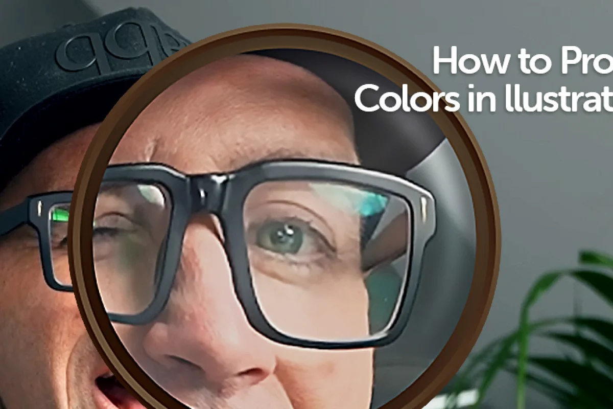 image of daniel scott introducing how to proof colors in illustrator