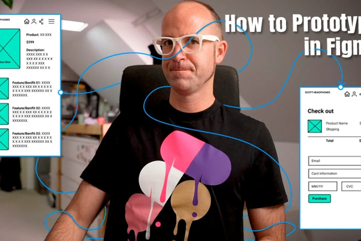 image of dan scott introducing how to prototype in figma