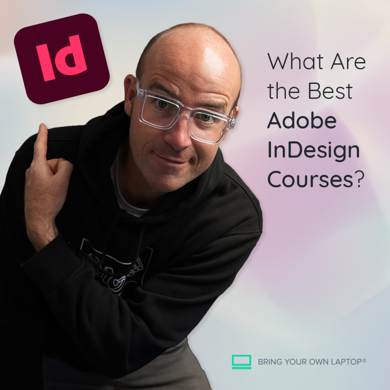 Daniel Walter Scott introducing the best Adobe InDesign courses