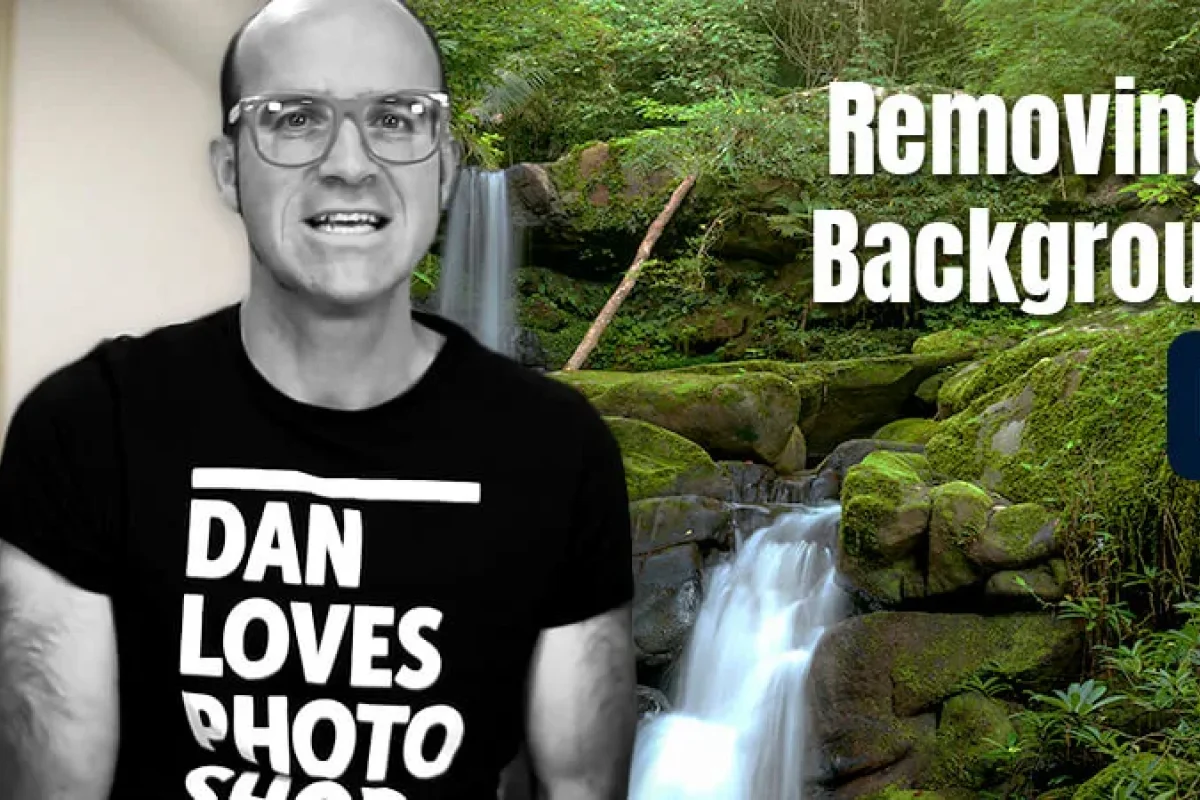 image of dan scott introducing how to remove a background in photoshop