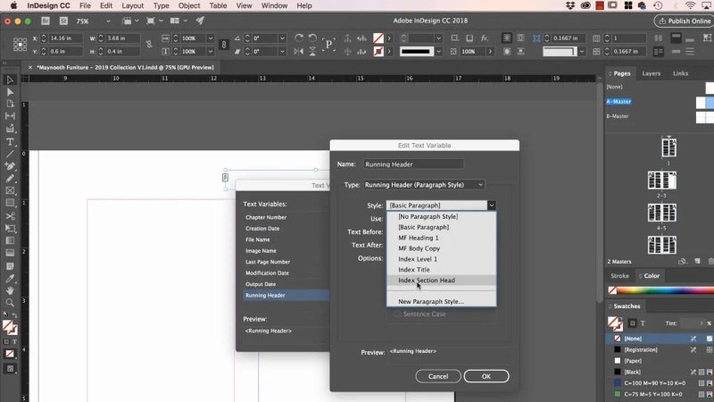 InDesign 