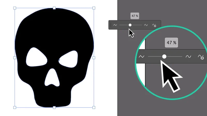 adjusting smoothing rate value in adobe illustrator