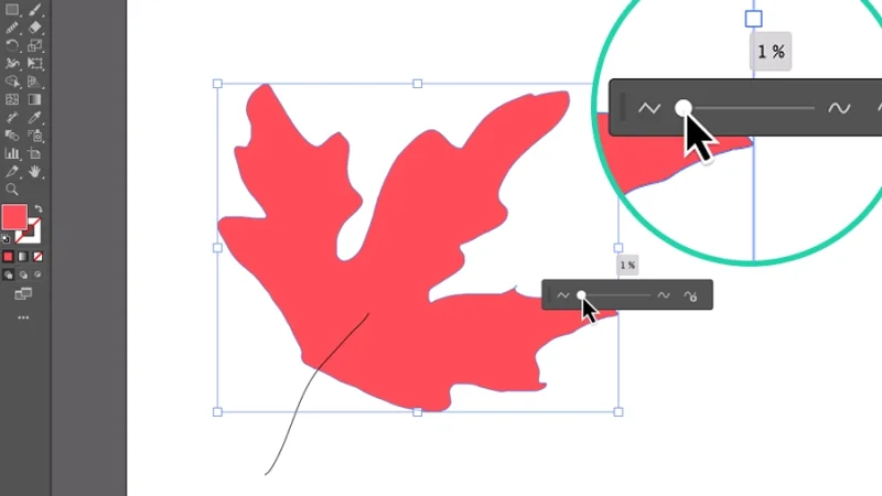 smoothing rate dialog box in adobe illustrator