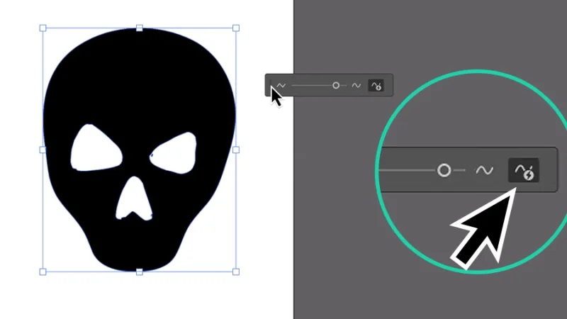 auto-smoothing a traced vector graphic in adobe illustrator