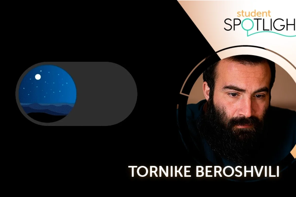 Student Spotlight Tornike Beroshvili