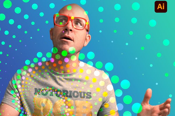 image of dan scott introducing dotted and dashed lines in illustrator