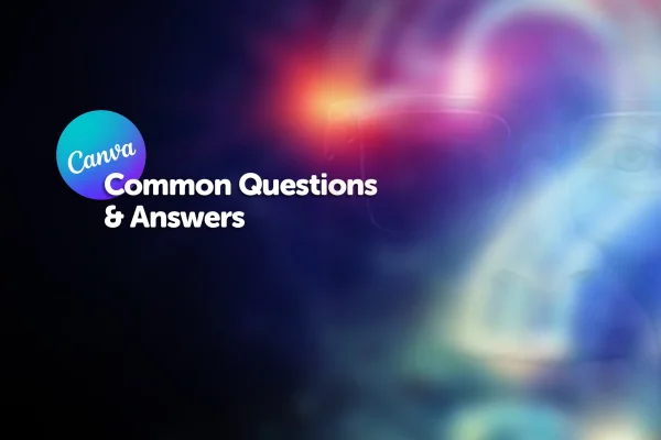 common question and answers about working with canva