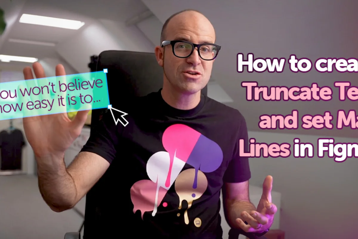 image of dan scott introducing how to truncate text in figma