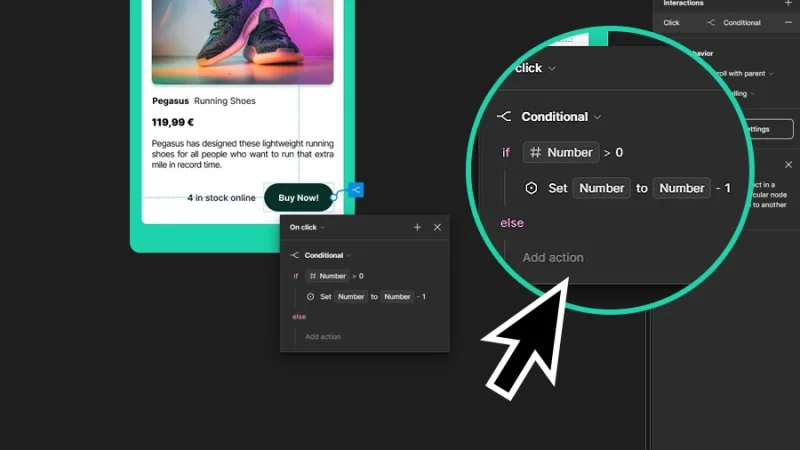 conditional settings in figma