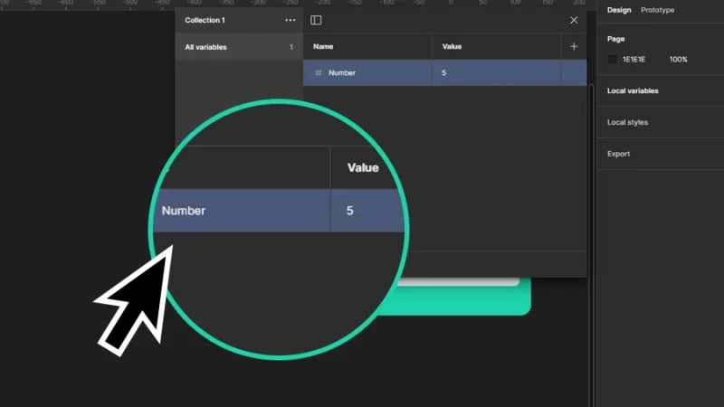 renaming number variable in figma