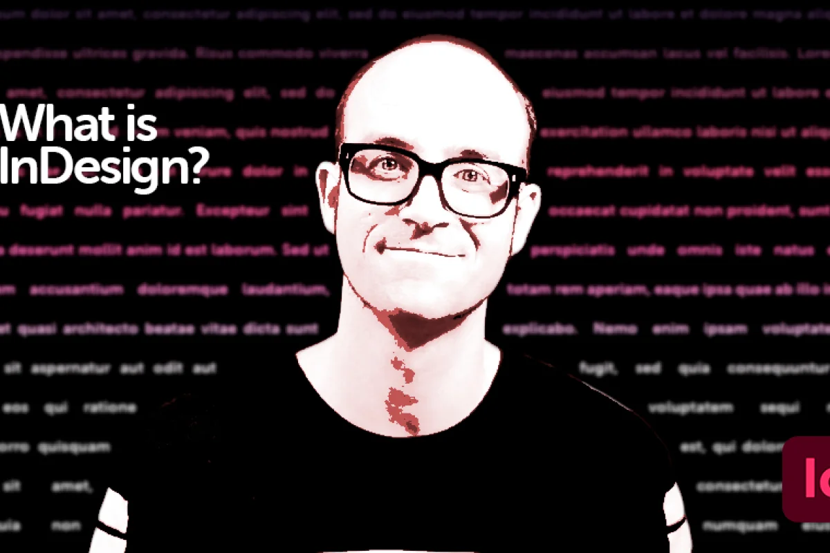 image of dan scott introducing what is in indesign