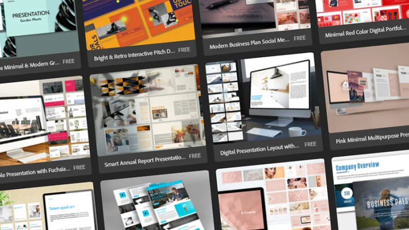 templates for digital media elements for indesign